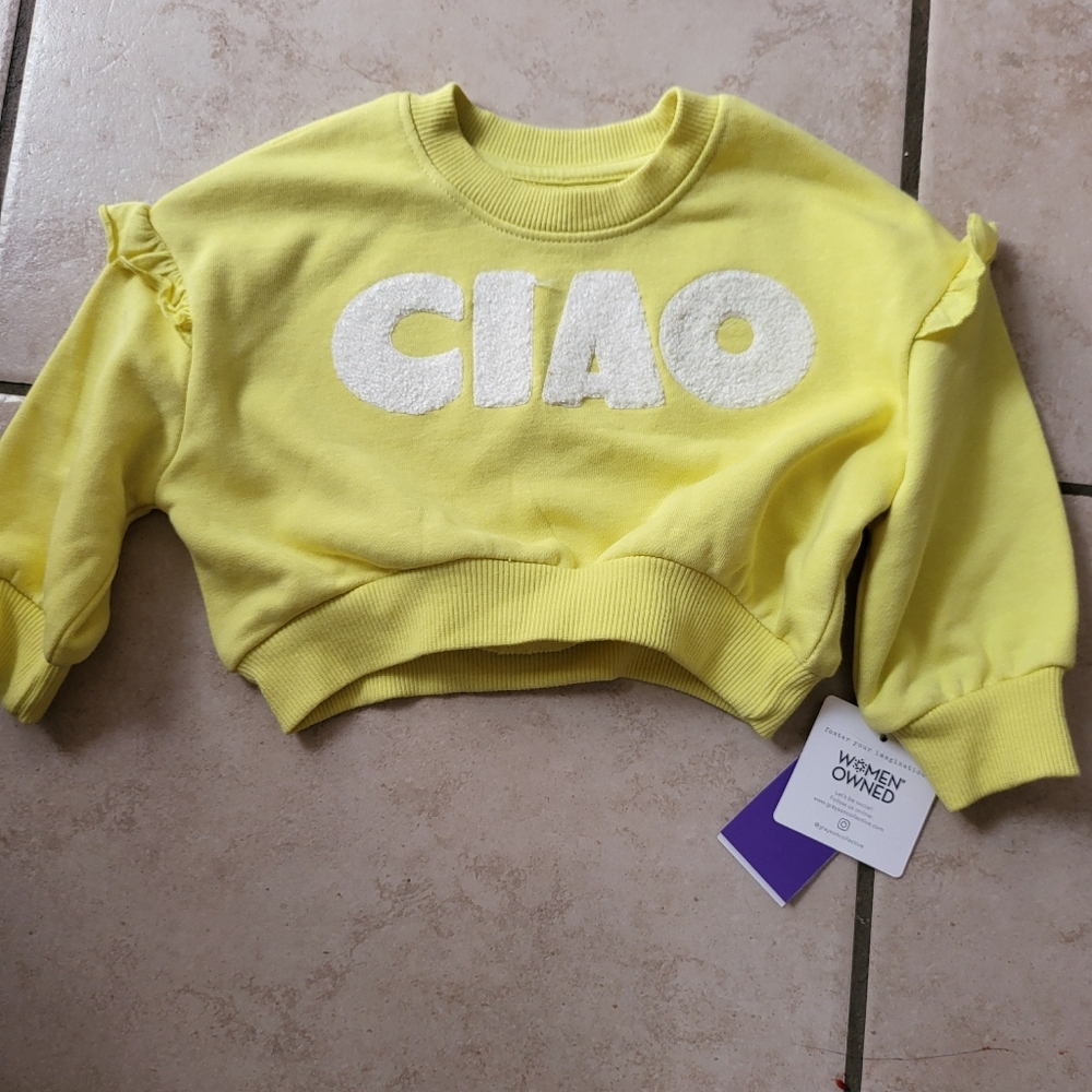 Grayson Yellow 12mo Sweater